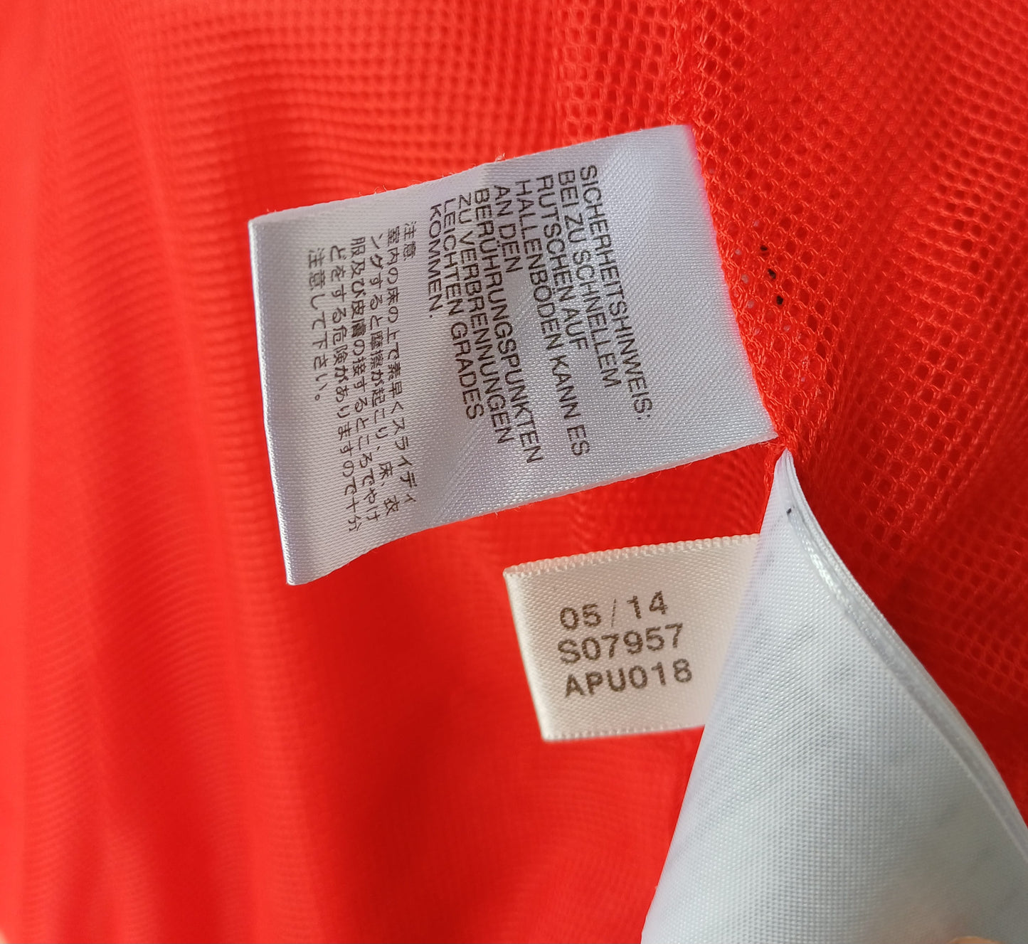 Bayern Munich Champions League Adidas 2014/15 Zip Training Jacket Mens 2XL