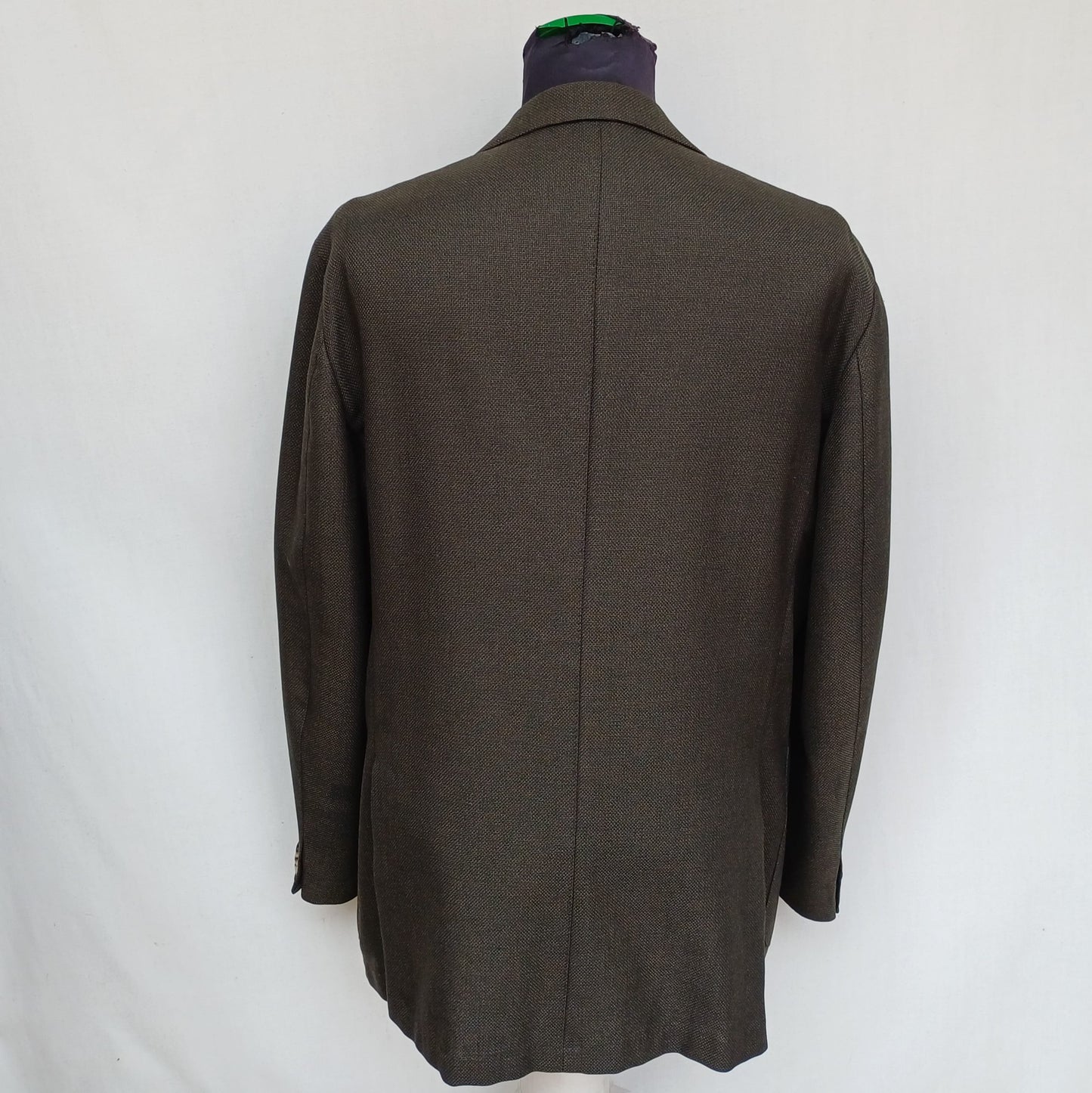 Suitsupply E.Thomas Havana Patch HL Slim Fit Mens Wool Button Blazer Jacket EU 54/US 44