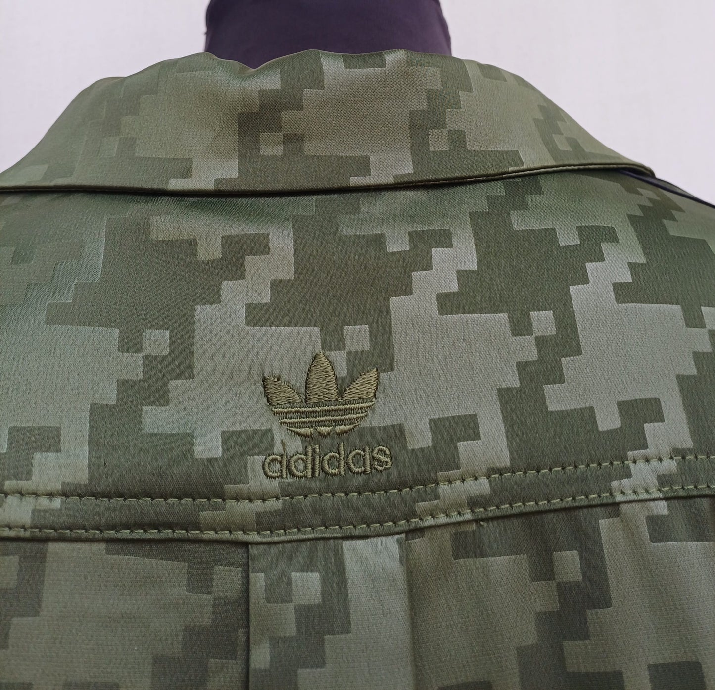 New Without Tags Adidas X Ivy Park Satin Button Shirt Mens L