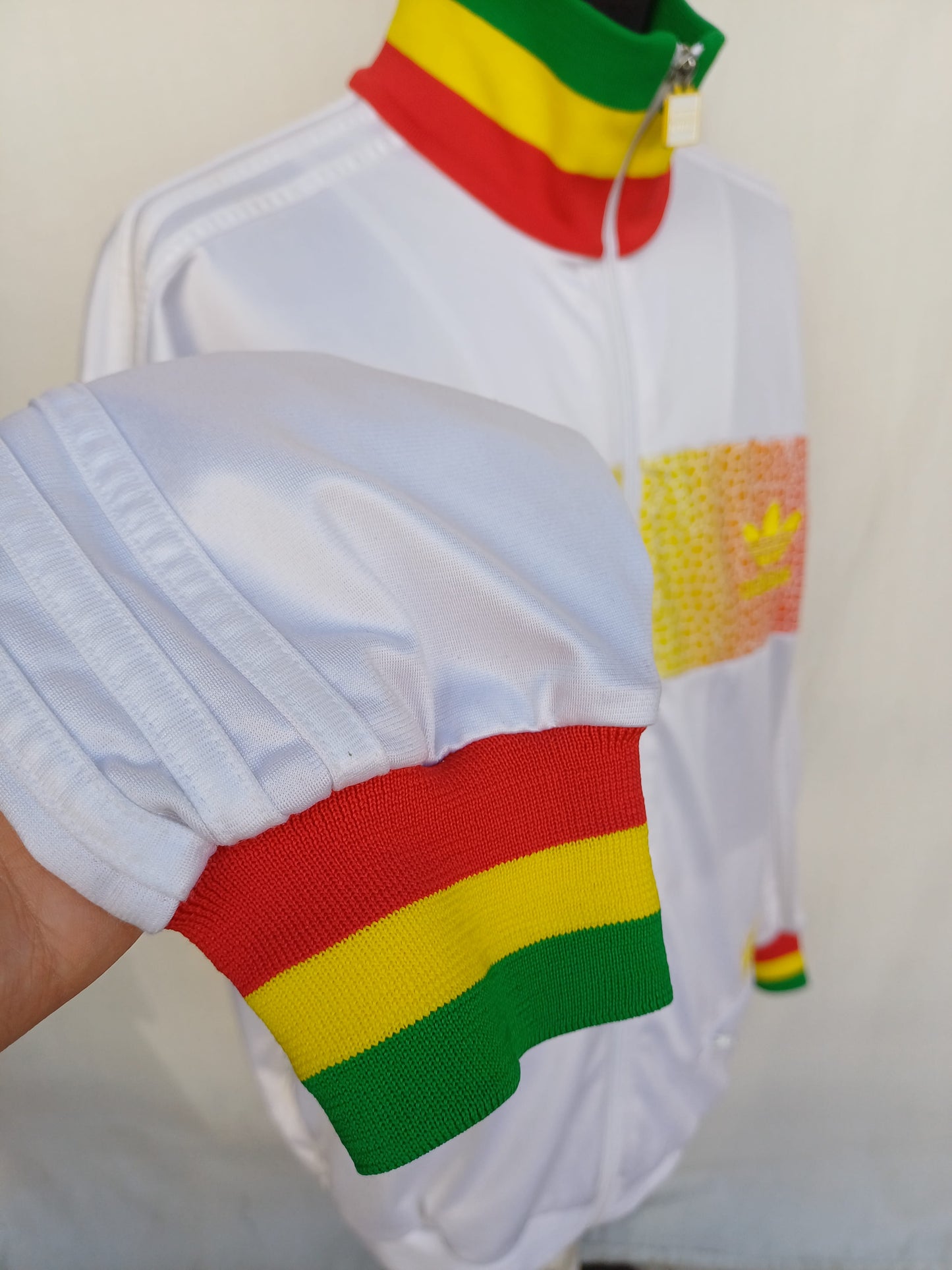 Adidas Originals Chile 62 Rasta Jamaica Track Top Zip Jacket Mens L
