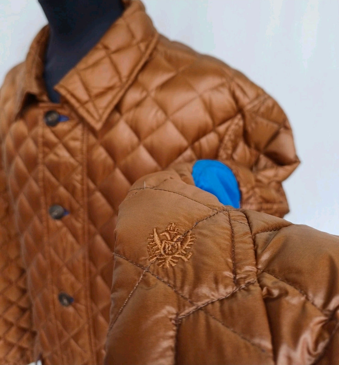 Kleider Habsburg Mens Button Quilted Down Puffer Jacket EU 56/US 46