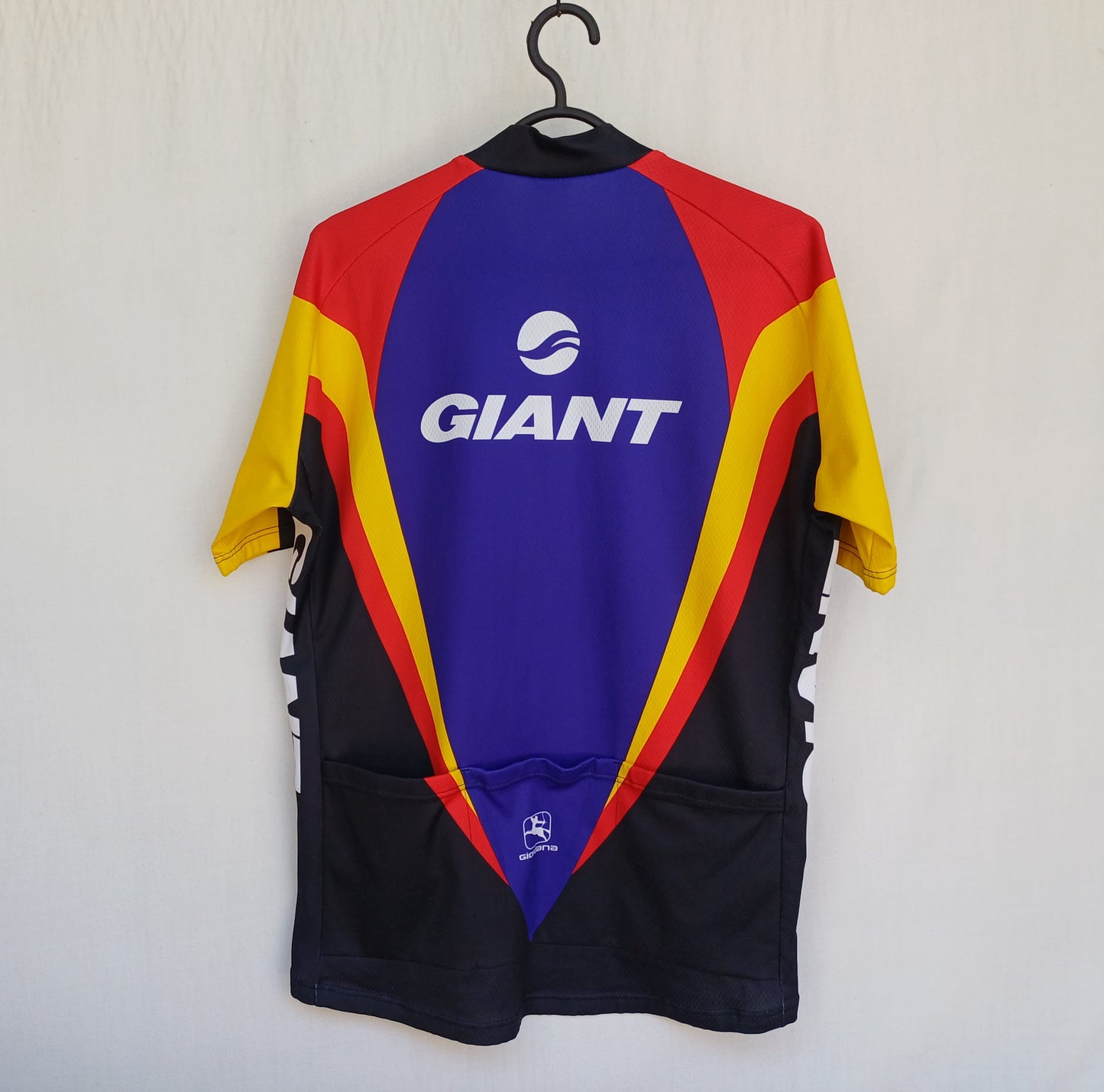 Vintage Giant Giordana 1/4 Zip Cycling Jersey Mens XL