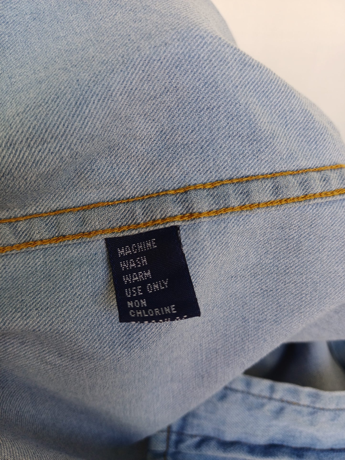 Vintage Polo Ralph Lauren Denim Button Down shirt Mens L