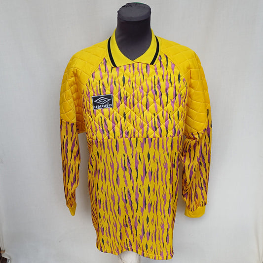 Vintage Umbro 1991/93 #1 Goalkeeper Template Shirt Mens L