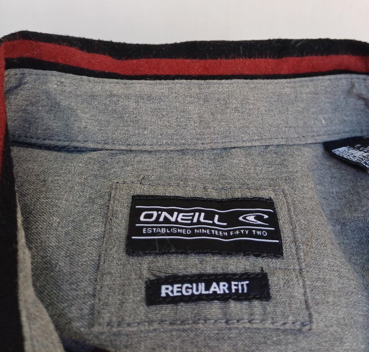 O'Neill Regular Fit Violator Cotton Flannel Shirt Mens L