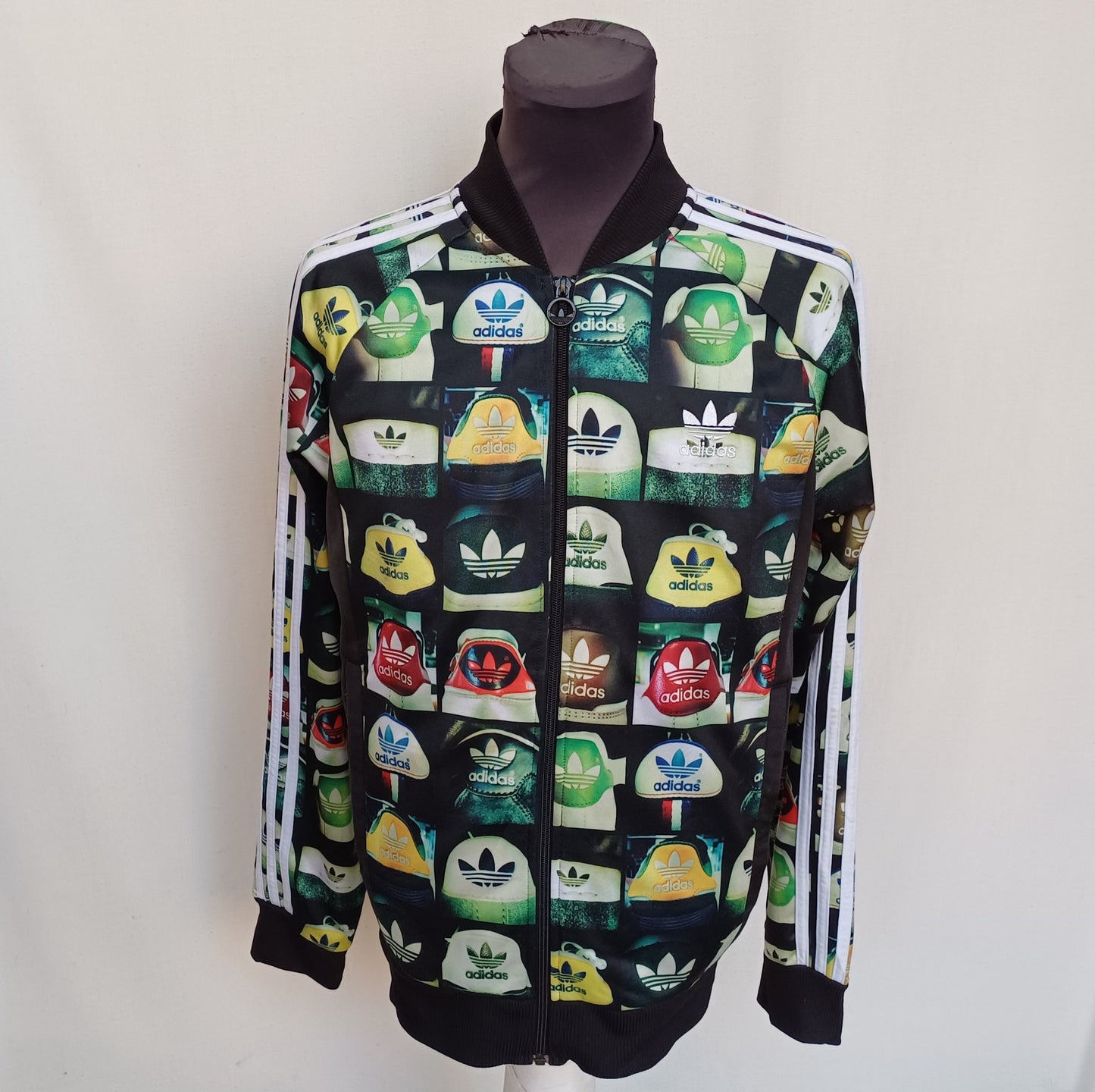 Adidas Originals All Over Print Heel Track Top Jacket Mens M