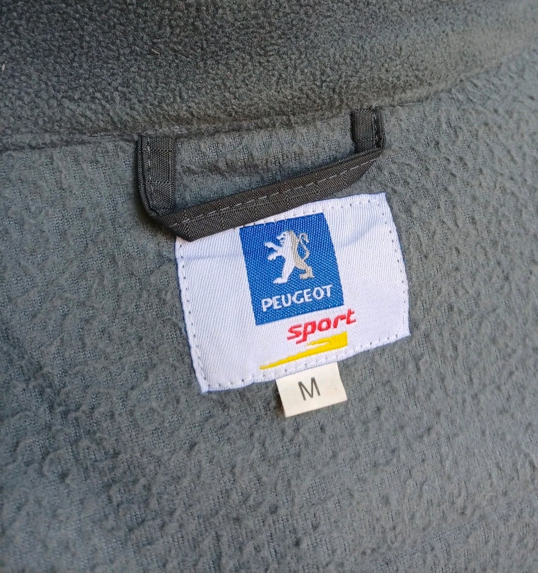 Peugeot Sport Full Zip Racing Jacket W/Removable Fleece Lining Mens M