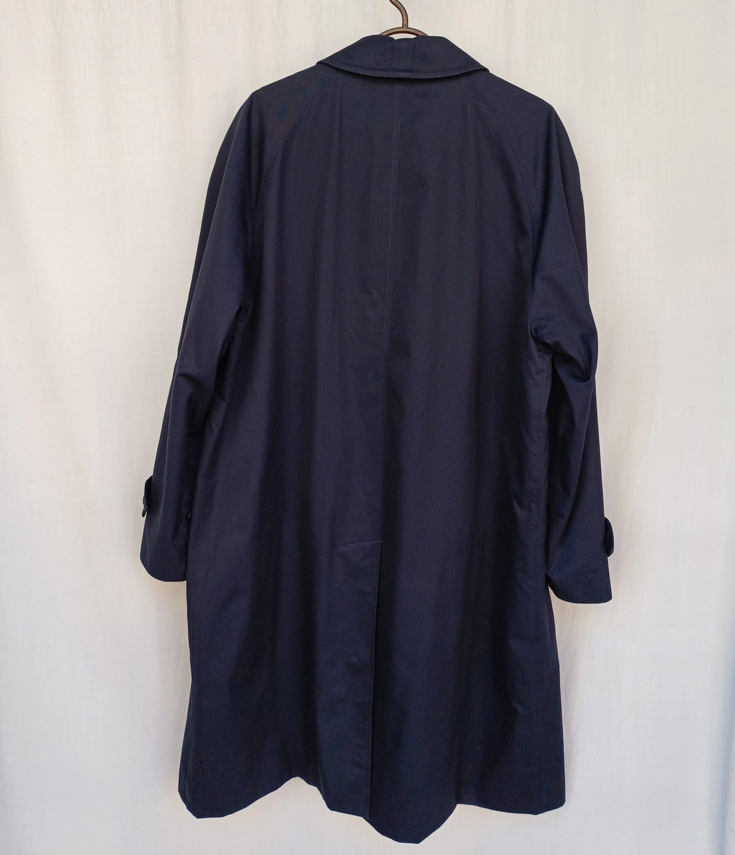 Vintage Burberrys Nova Check Lining Trench Coat Size EU 50