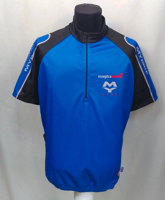 Maglia Vento MyBike Gore Wind Stopper Zip Cycling Jersey Mens 2XL