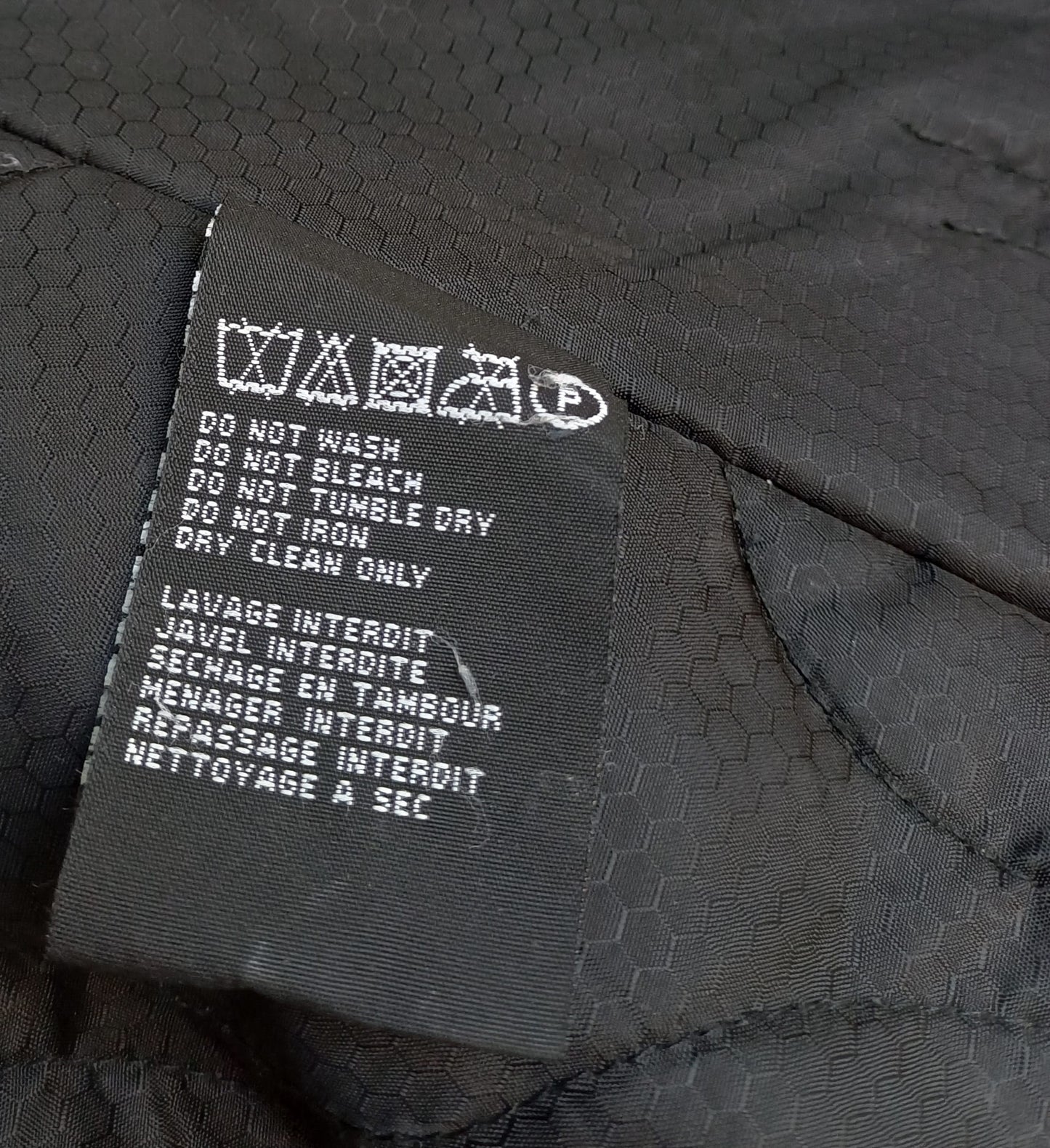 Schott Cyclone 2 Double Zipper Quilted Lining Wool Button Peacoat Mens L