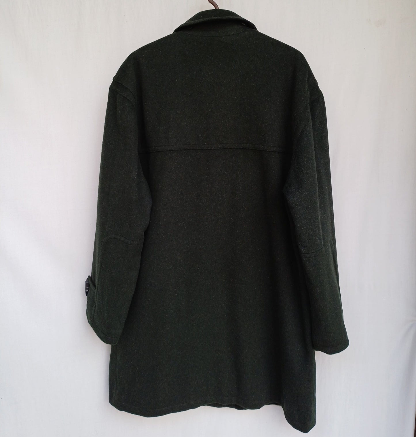 Tiroler Loden Moessmer Mens Wool/Alpaca Duffle Coat Long Overcoat EU 48
