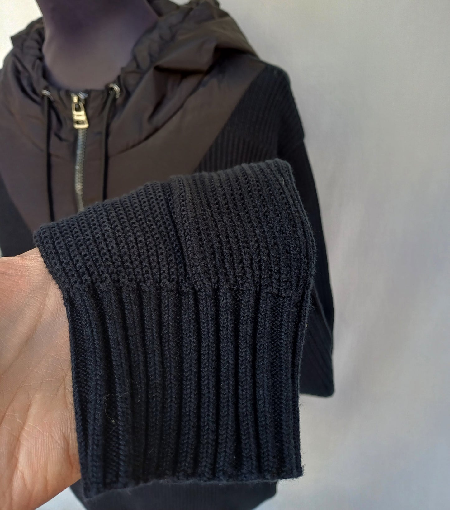 New Without Tags Hugo Cotton Zip Pullover Sweater Mens L