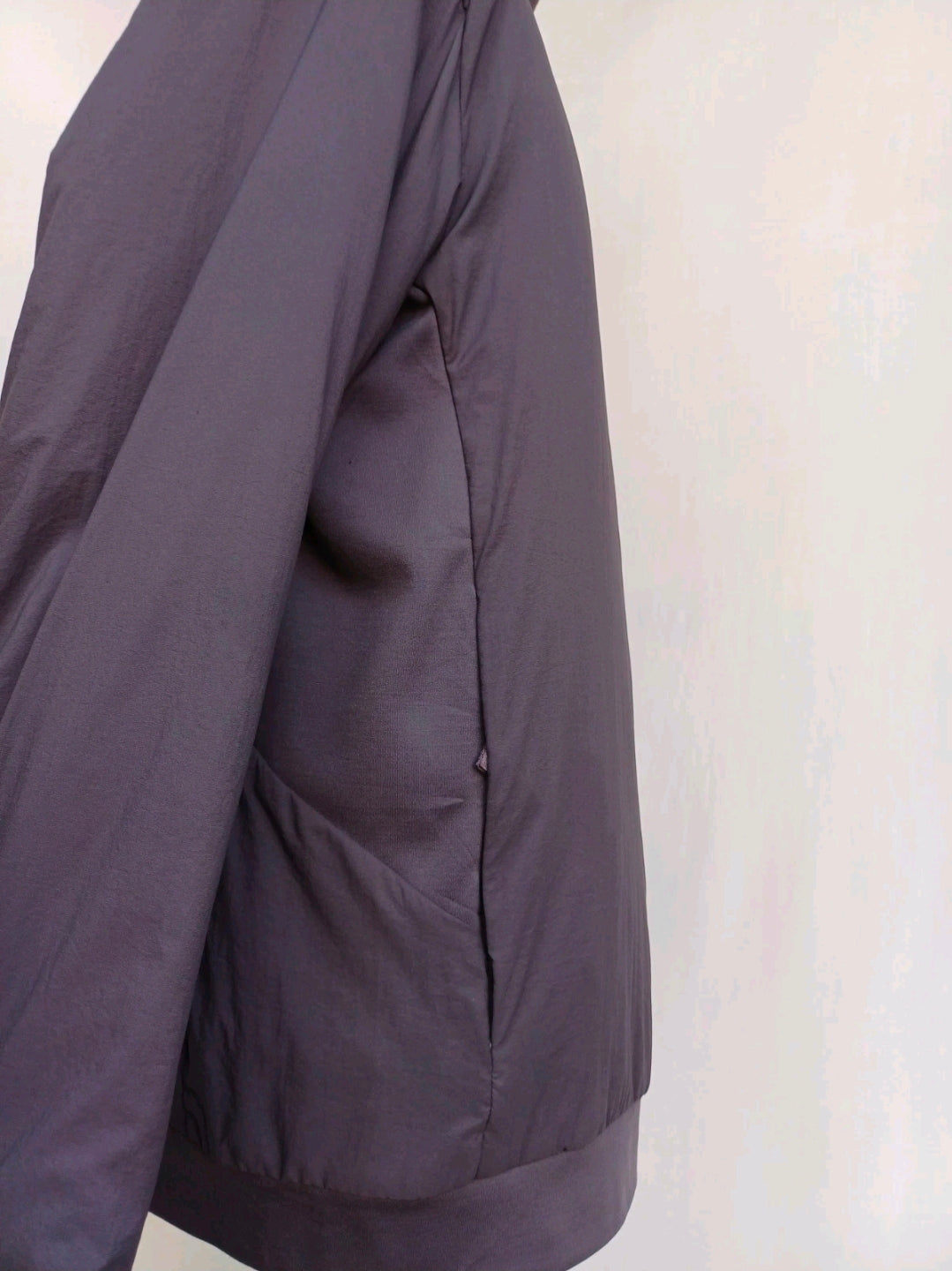 Arcteryx Seton Bomber Zip Jacket Gray Lightweight Mens M