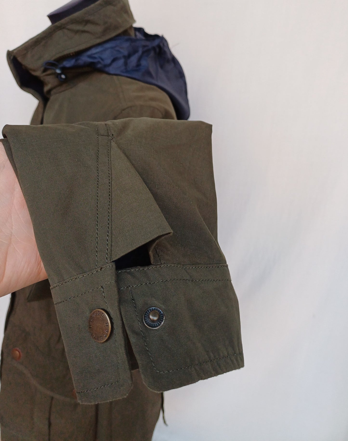 Human Nature Womens Nore Wax Jacket W/Removable Lining Size L