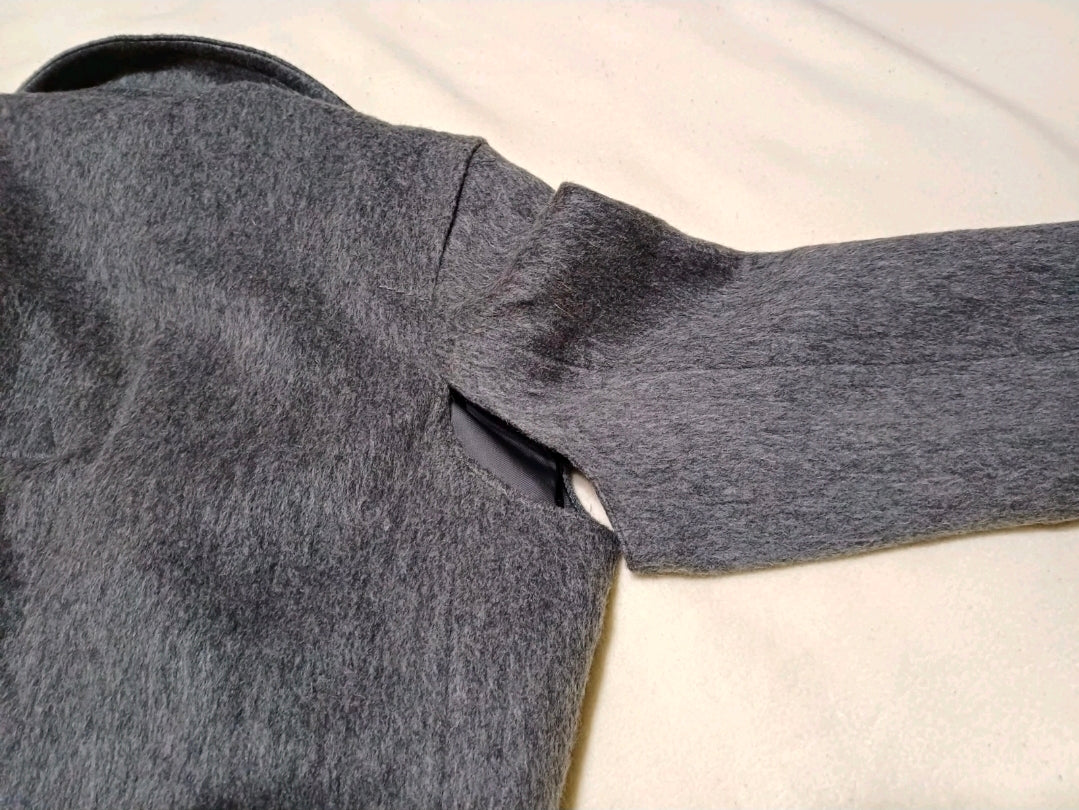 Vintage All Weather Tirol Loden Mens Wool Button Coat Long Overcoat Size 52