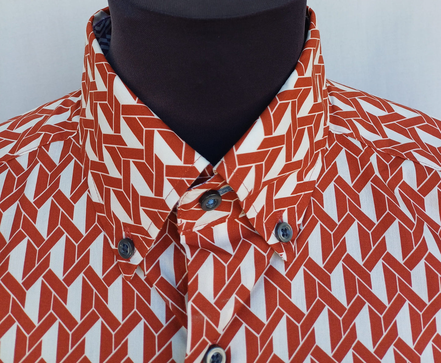 New With Tags Next Regular Fit Cotton Button Down Shirt Mens M RRP £32