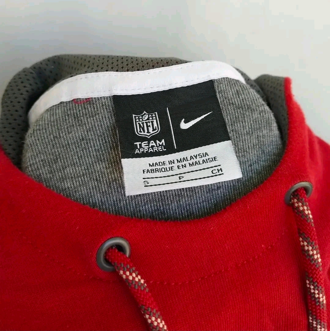 San Francisco 49ers Nike Front Zip Hoodie NFL Sweatshirt Mens S