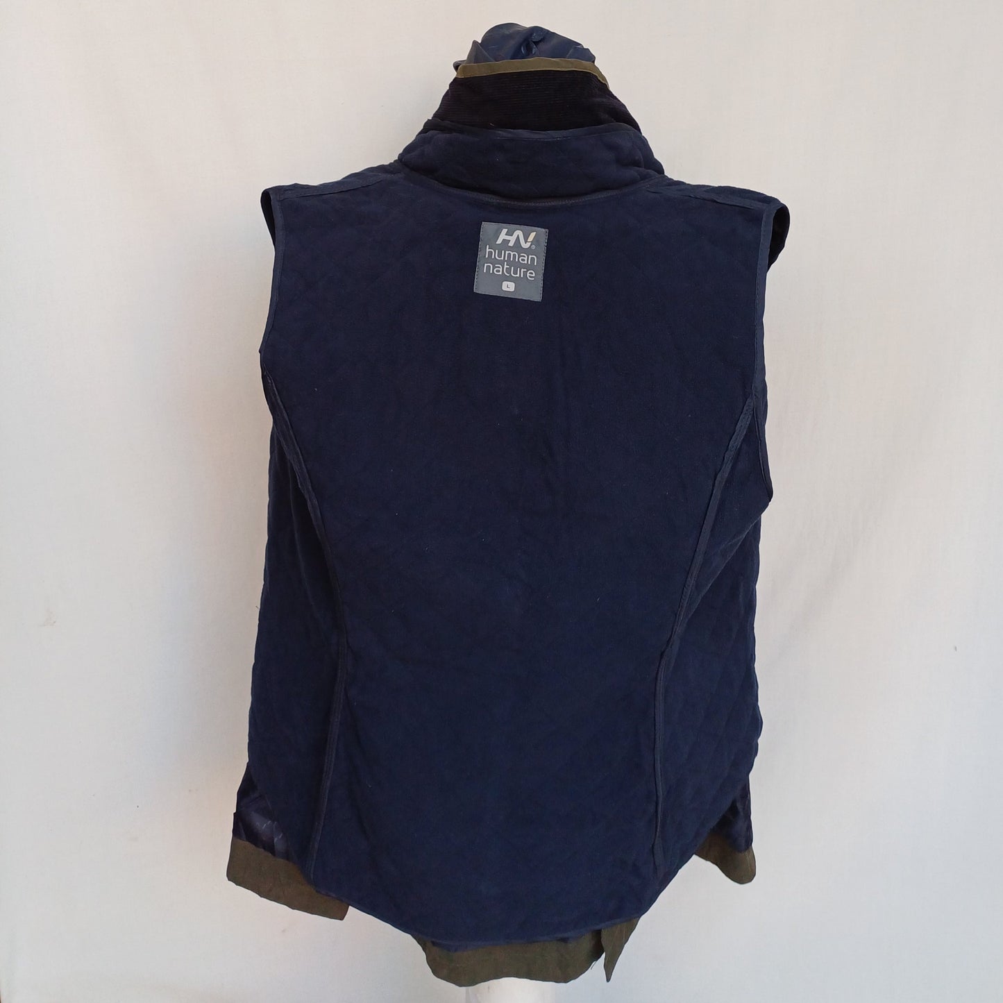 Human Nature Womens Nore Wax Jacket W/Removable Lining Size L