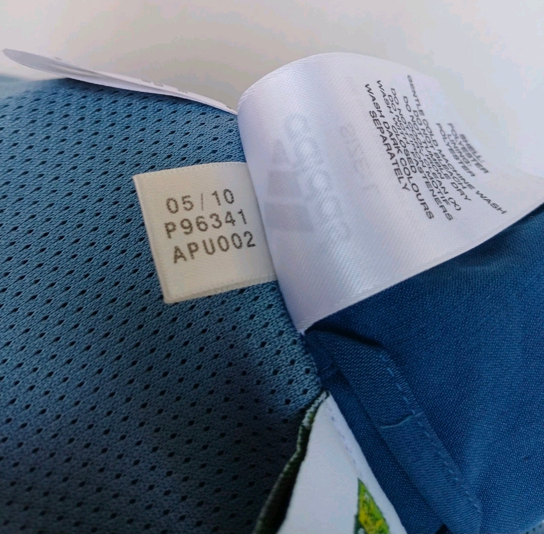 Australia Cricket 2010 Adidas Zip Training Track Top Jacket Mens L