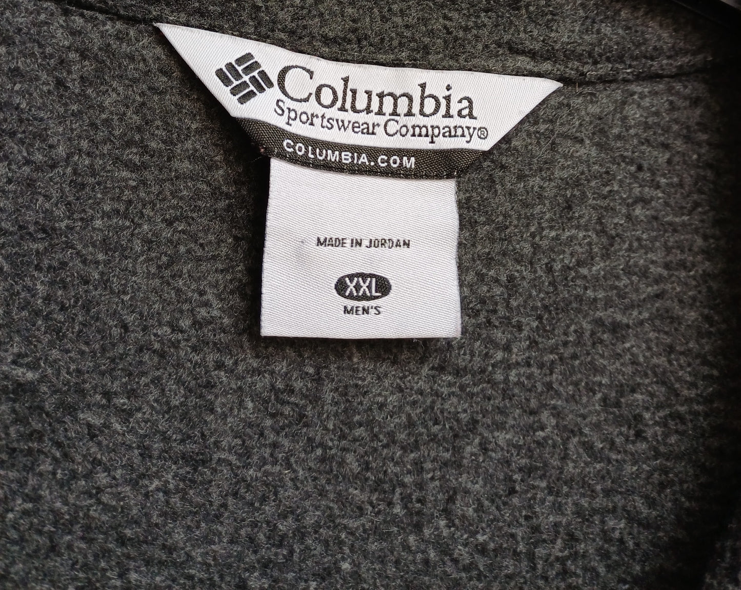 Vintage Columbia Full Zip Fleece Vest Gilet Mens 2XL