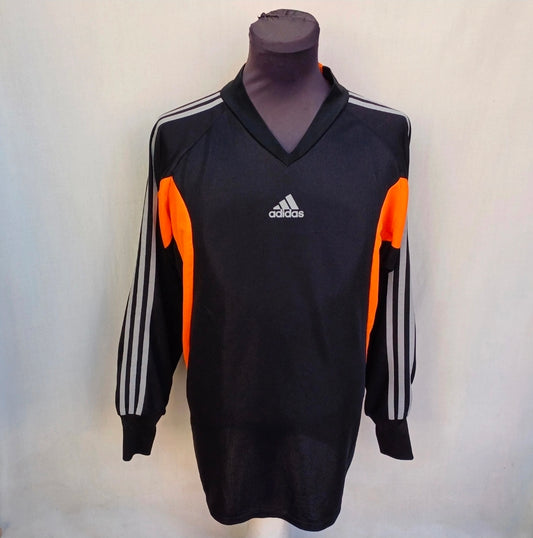 Vintage 90s Adidas Padded Elbows Goalkeeper Template Shirt GK Jersey Mens L