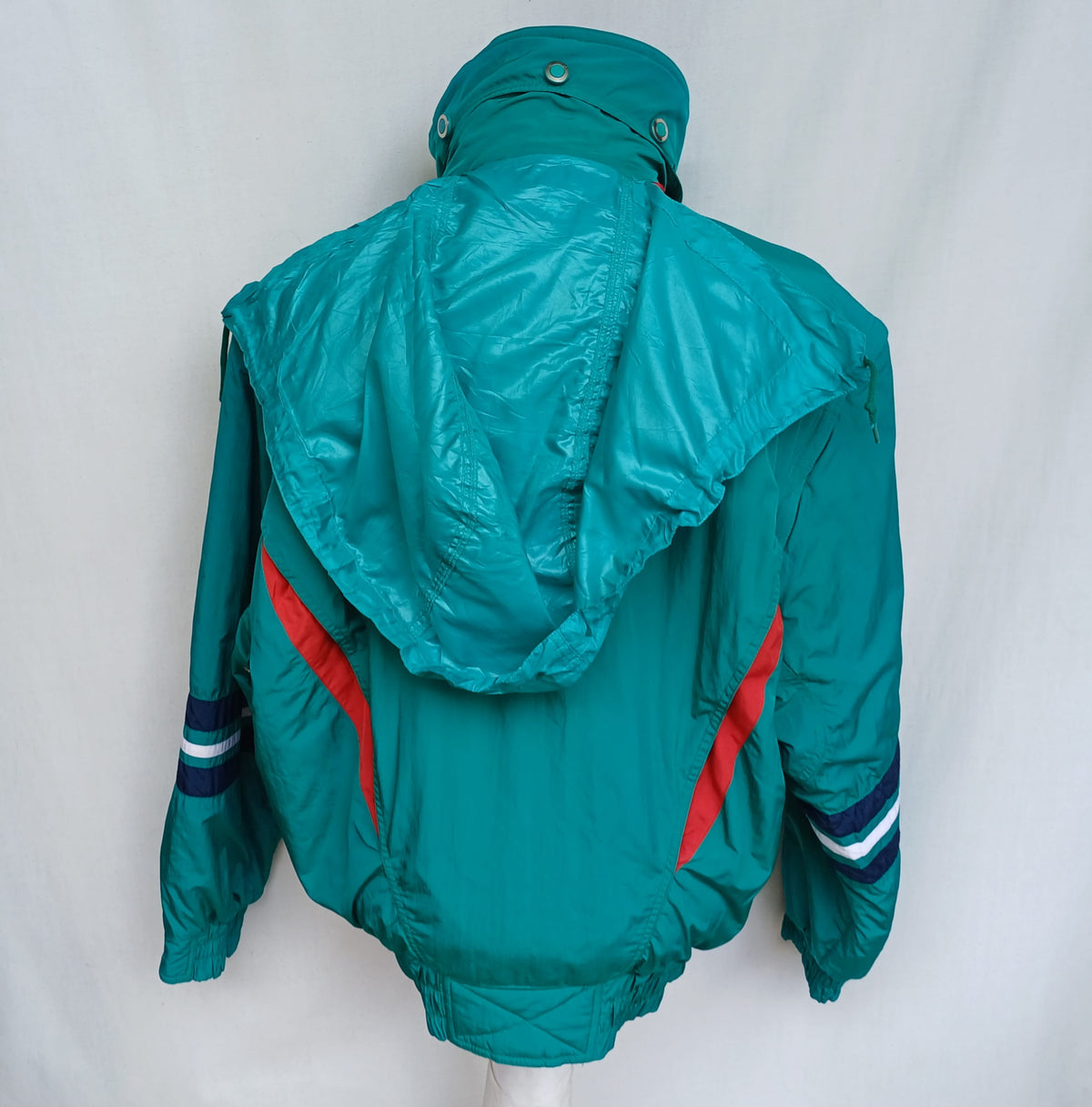 Vintage 90s Daniel Hechter Double Zipper Padded Ski Jacket Size 48/Mens S/M