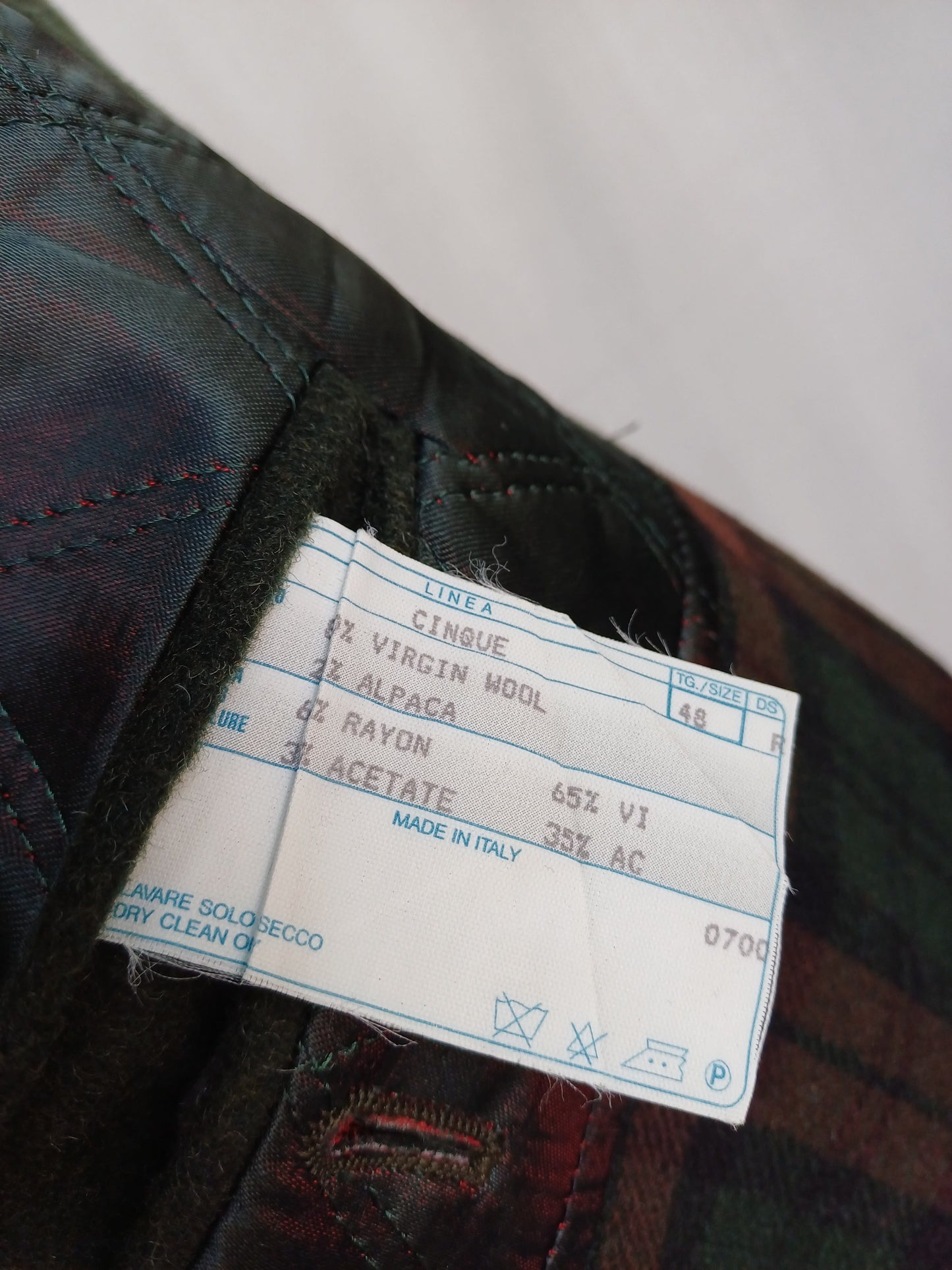 Tiroler Loden Moessmer Mens Wool/Alpaca Duffle Coat Long Overcoat EU 48