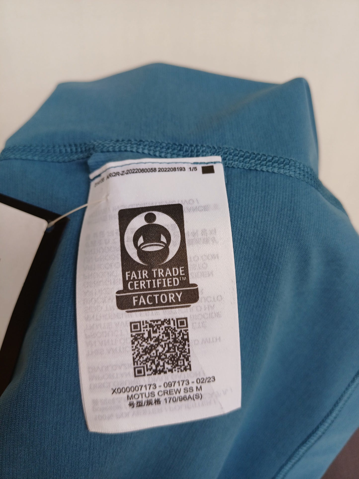 New With Tags Arcteryx Motus Crew Neck T-Shirt Mens S