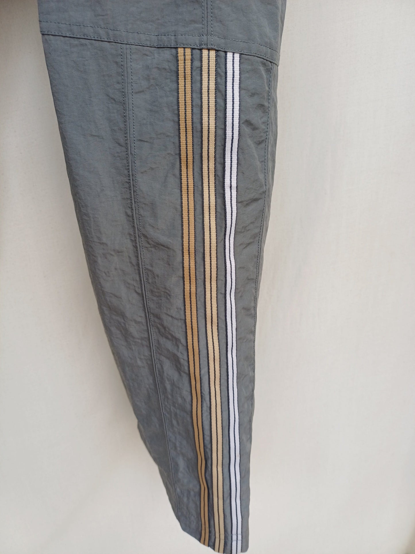 New With Tags 90s Adidas Nylon Track Pants Trousers Mens L