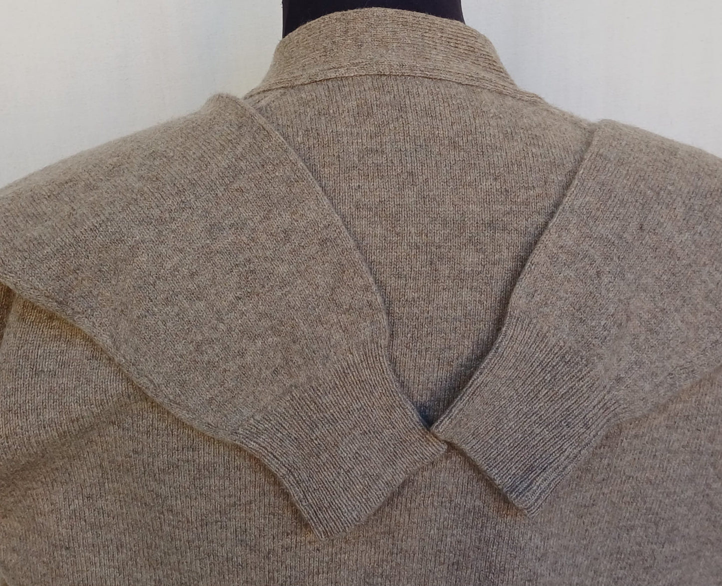 Vintage Marion Roth Pure Lambswool Button Cardigan Sweater Mens XL