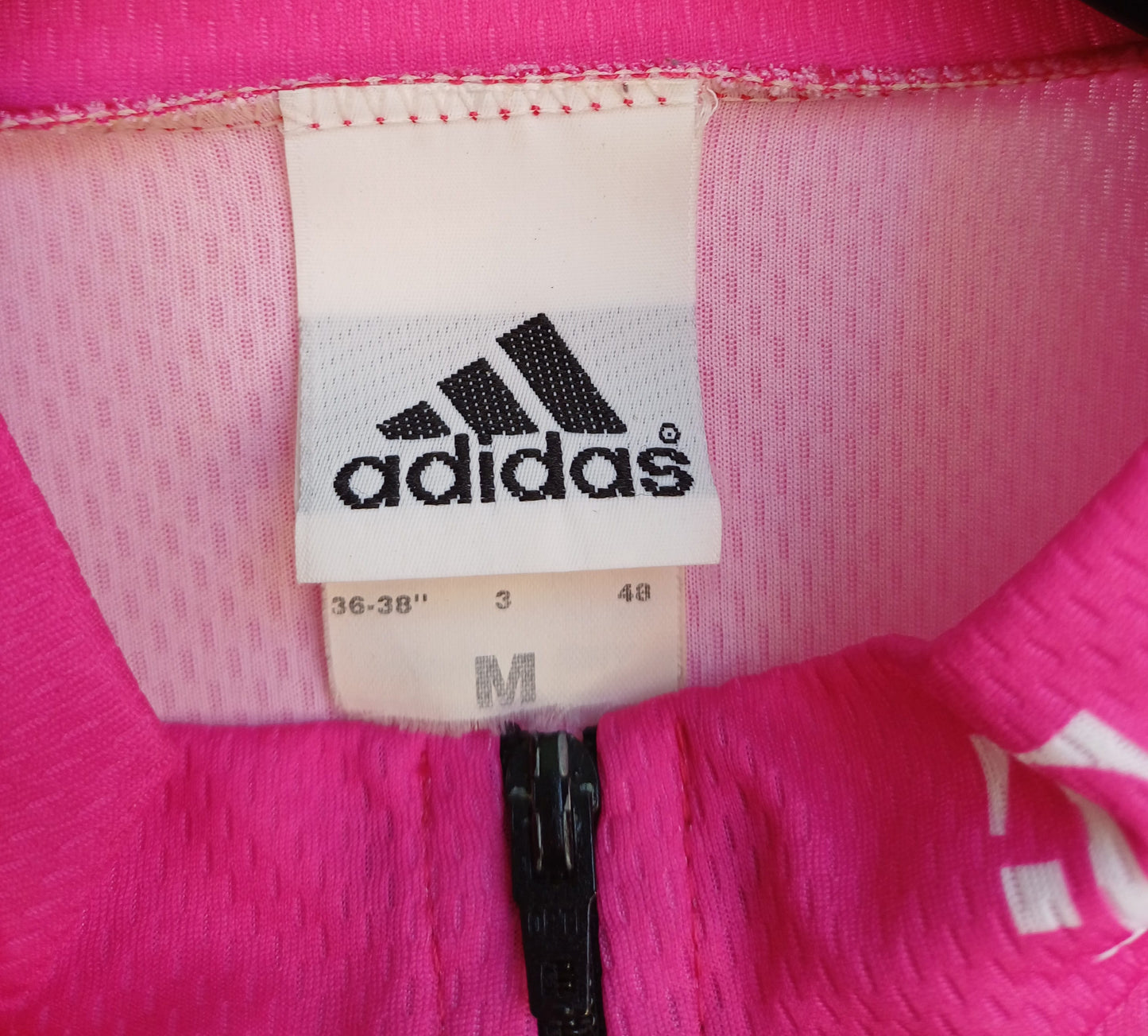 Vintage 2003 Adidas Team Telekom Zip Cycling Jersey Mens M