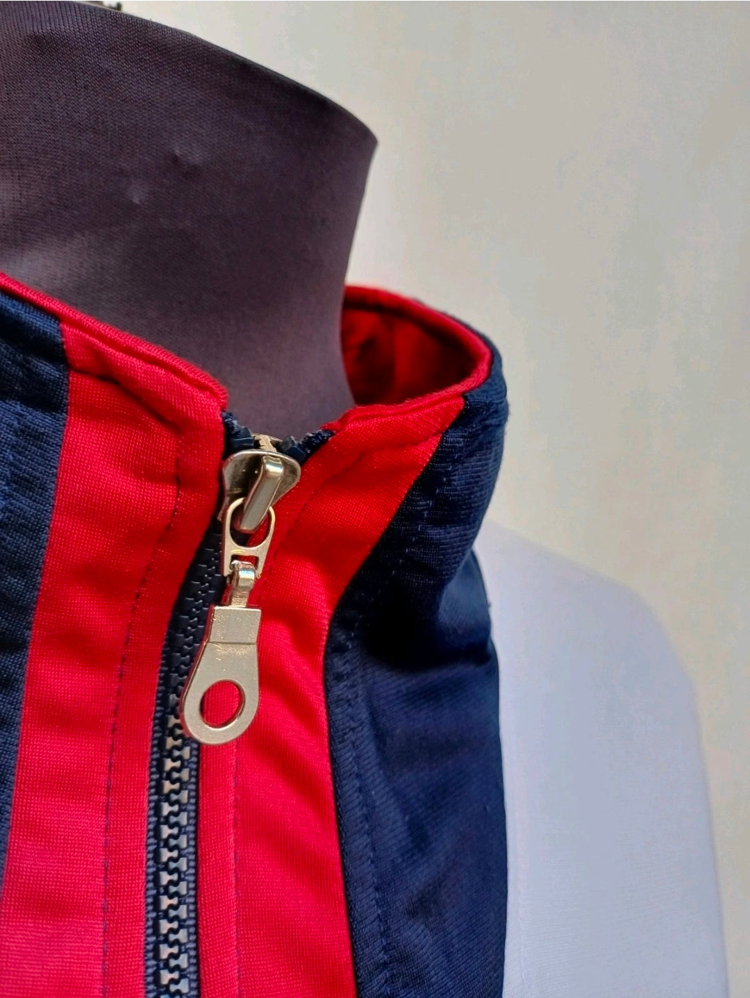 Vintage 90s Adidas Sport Zip Track Top Jacket Striped Mens M