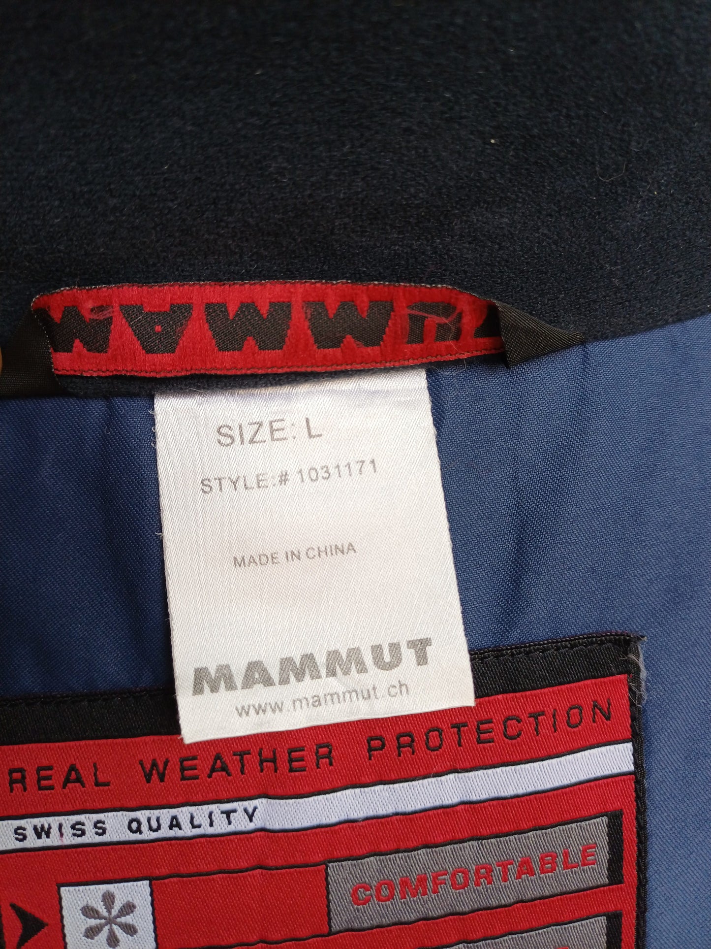 Mammut Gore-Tex Full Zip Ski Jacket Mens L