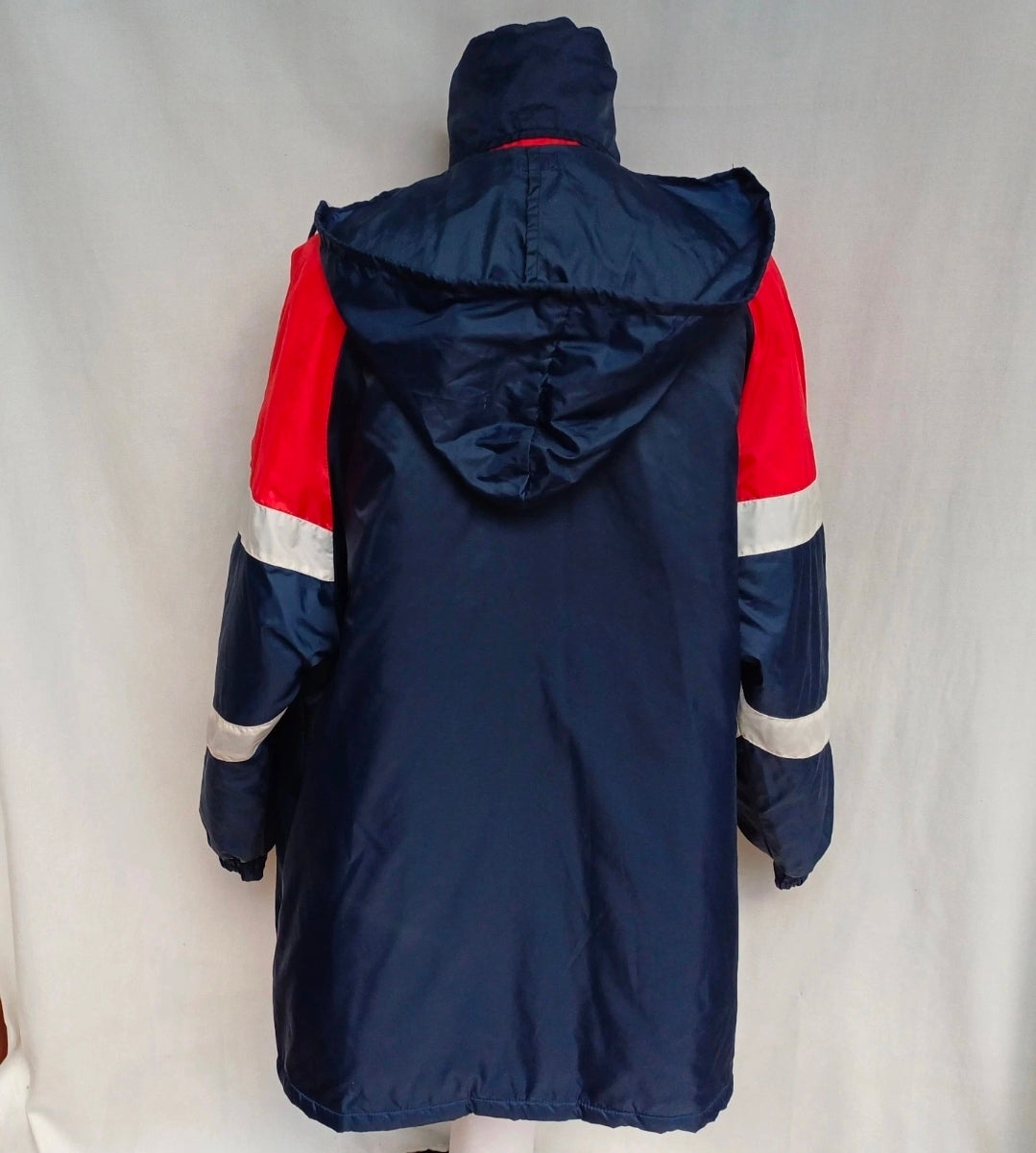 Vintage 80s Hummel Bench Coat Long Padded Jacket Size 42/Mens L