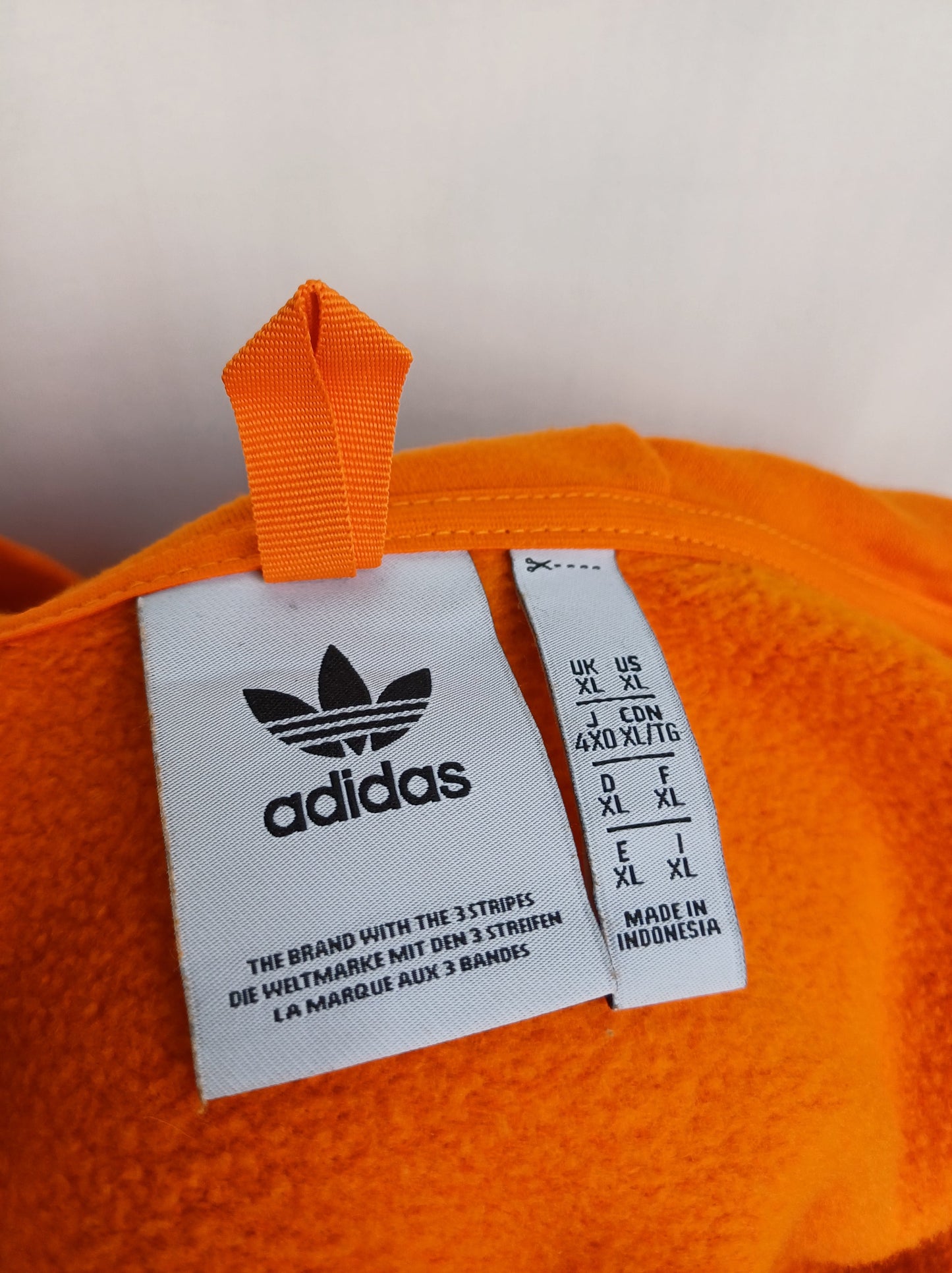 Adidas Adventure Field Zip Pullover Hoodie Mens XL Oversized