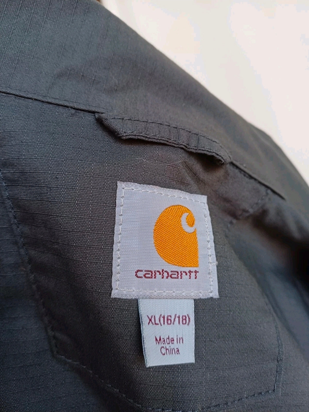 Carhartt Womens Utility Field Button Jacket Size XL(16-18)