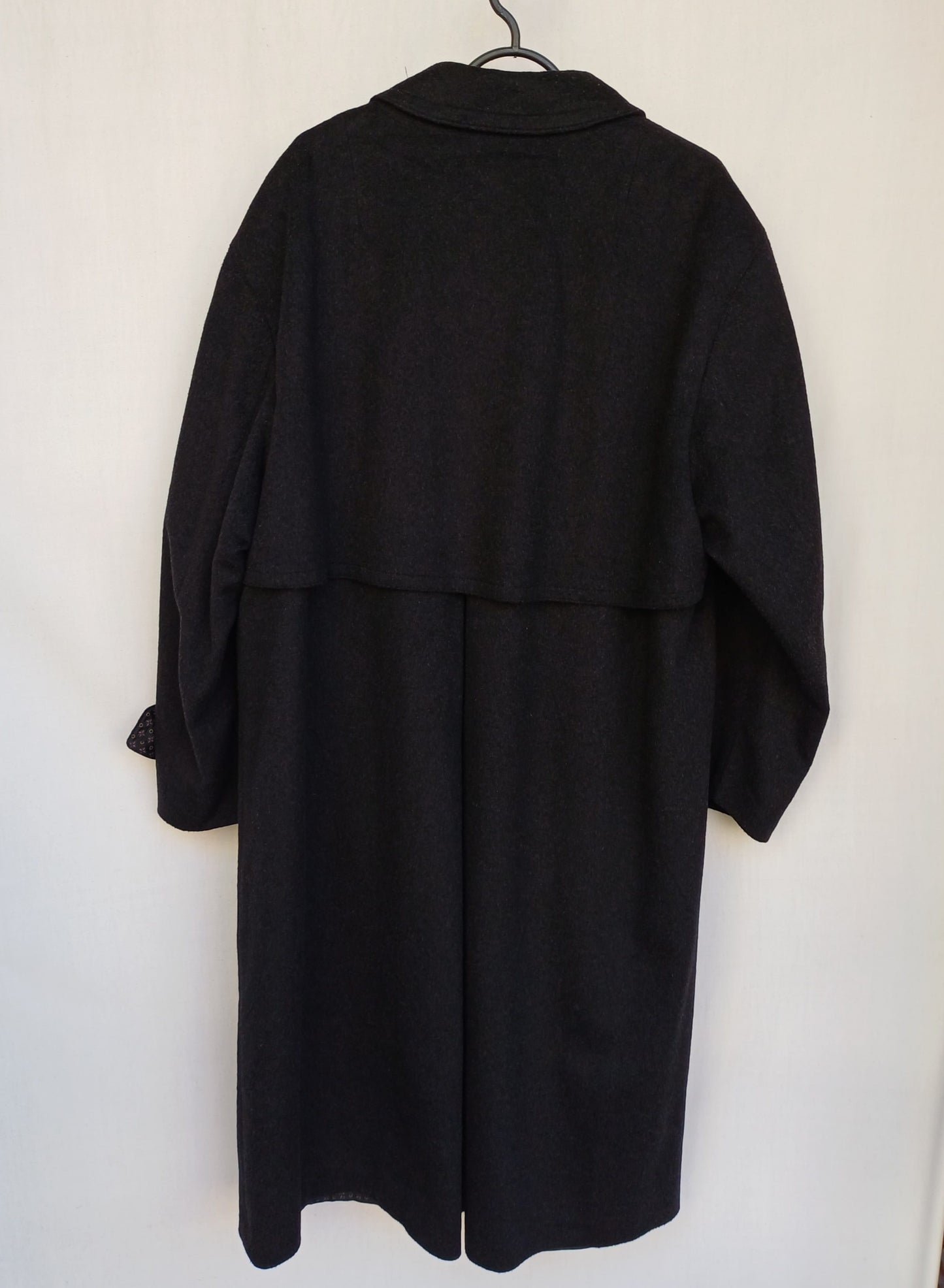 Bugatti Echter Alpen Loden Mens Wool Button Coat Long Overcoat Size EU 52/54