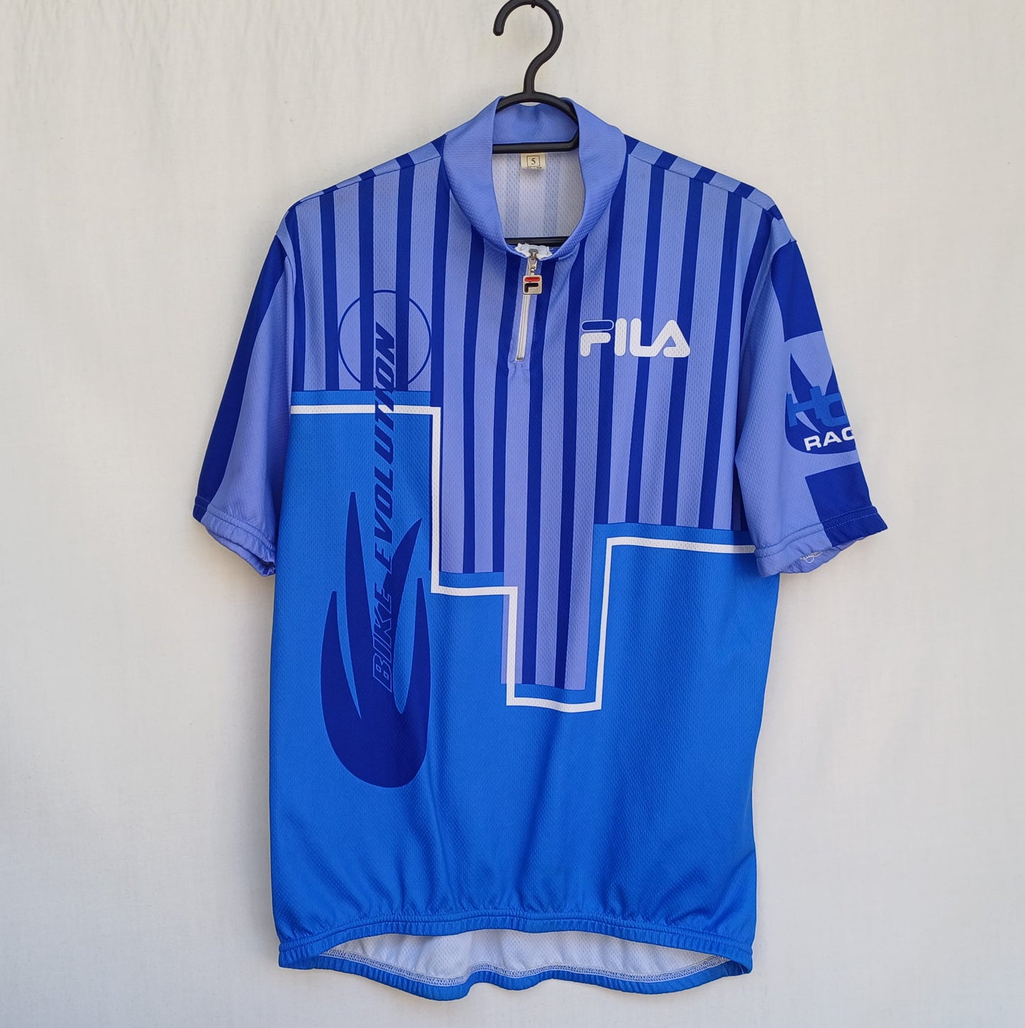 Vintage Fila Bike Evolution Short Sleeve Cycling Jersey Mens XL