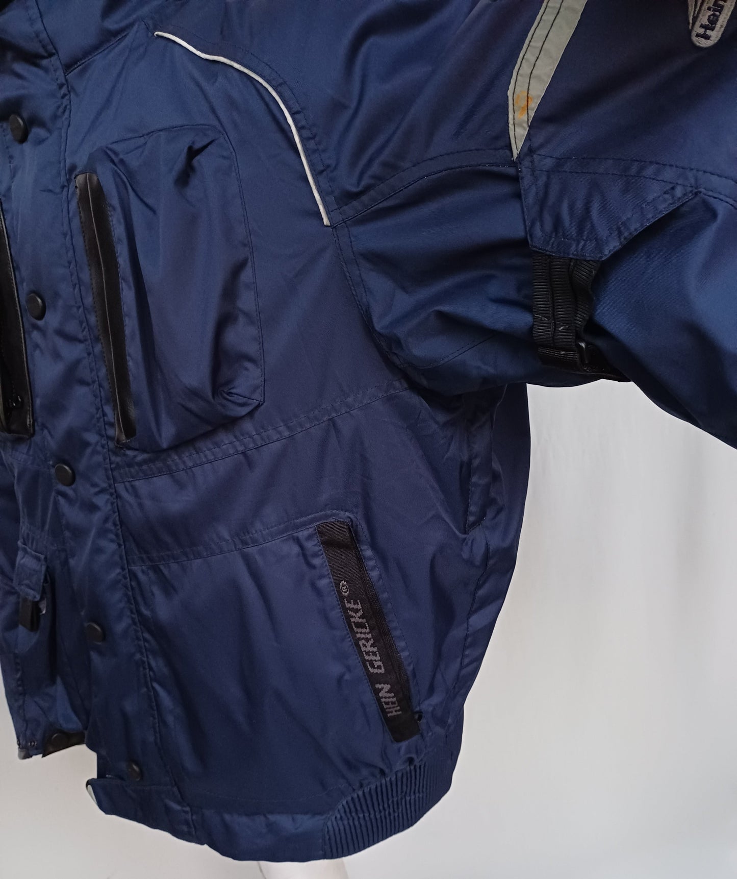 Hein Gericke Textile Motorcycle Zip/Snap Jacket Mens L