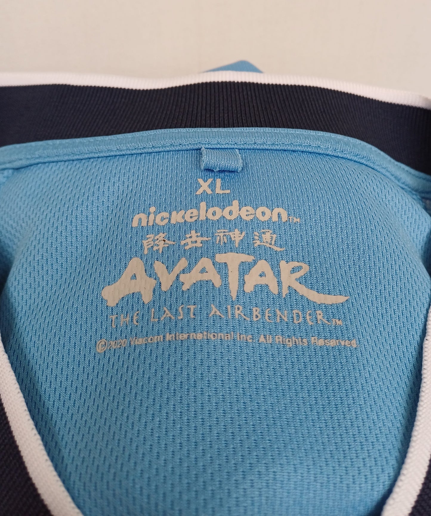 Avatar The Last Airbender Water Tribe #7 Katara Nickelodeon Jersey Mens XL