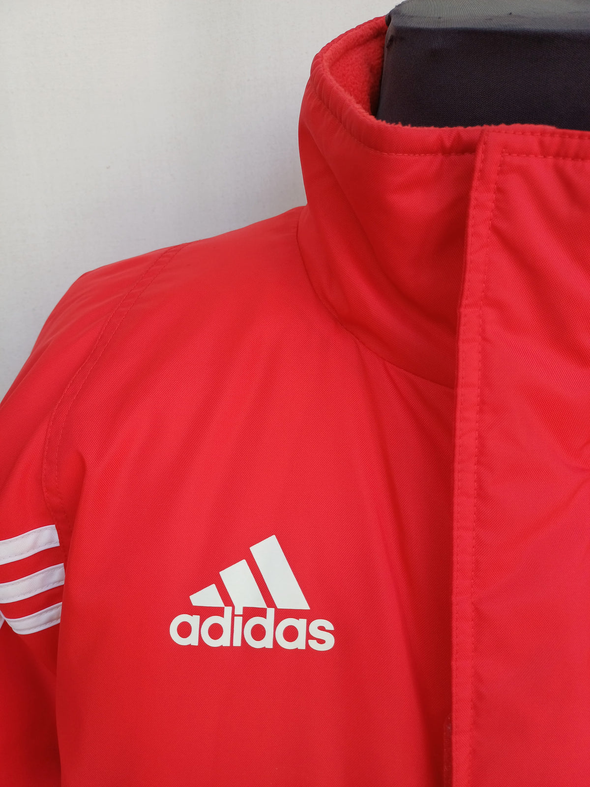 Benfica 2003 Adidas Padded Bench Coat Mens M