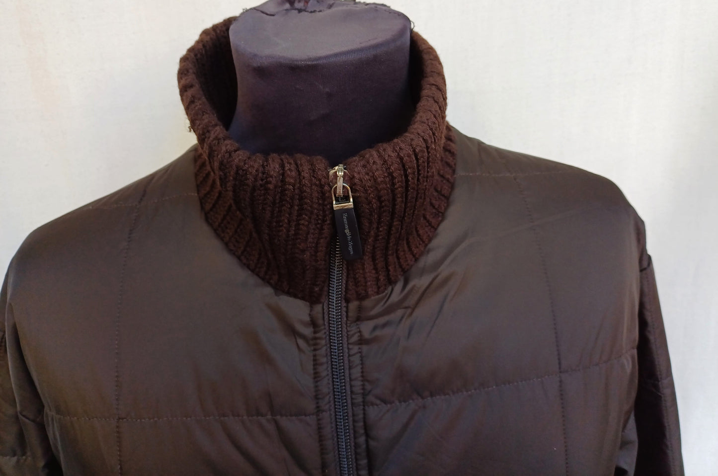 Ermenegildo Zegna Full Zip Military Jacket W/Removable Lining Mens M