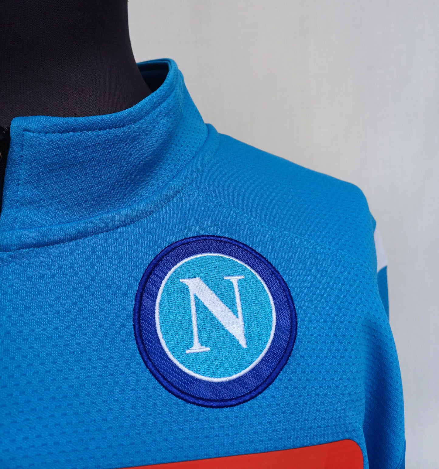 Napoli 2019/20 Kappa Zip Training Pullover Sweater Mens XL