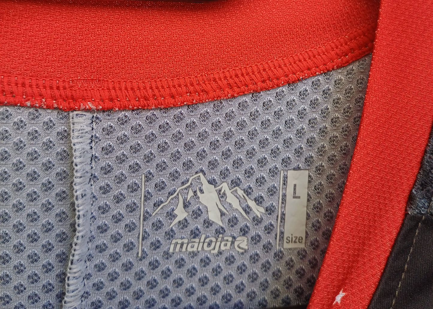 Maloja Pushbikers Full Zip Cycling Jersey Mens L