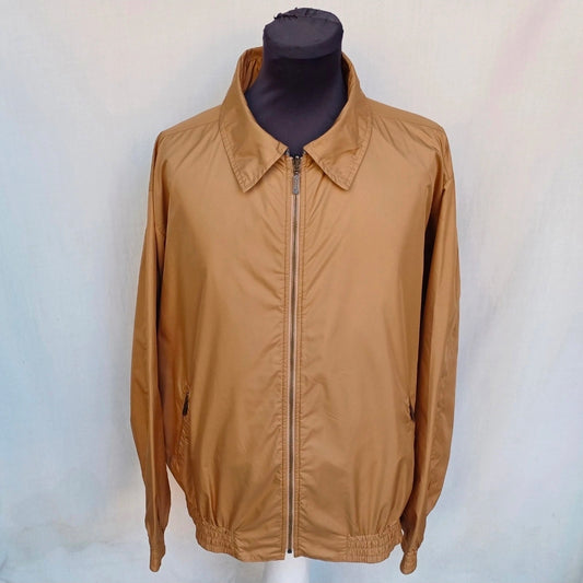 Barbour T533 AYR Reversible Check/Plaid Bomber Jacket Mens 2XL