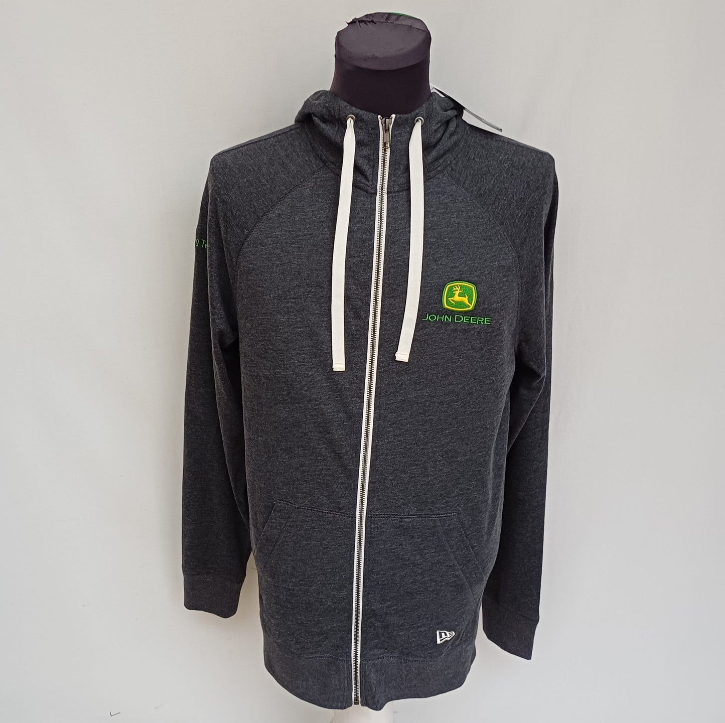 New With Tags John Deere New Era Emerging Tech Full Zip Hoodie Mens S