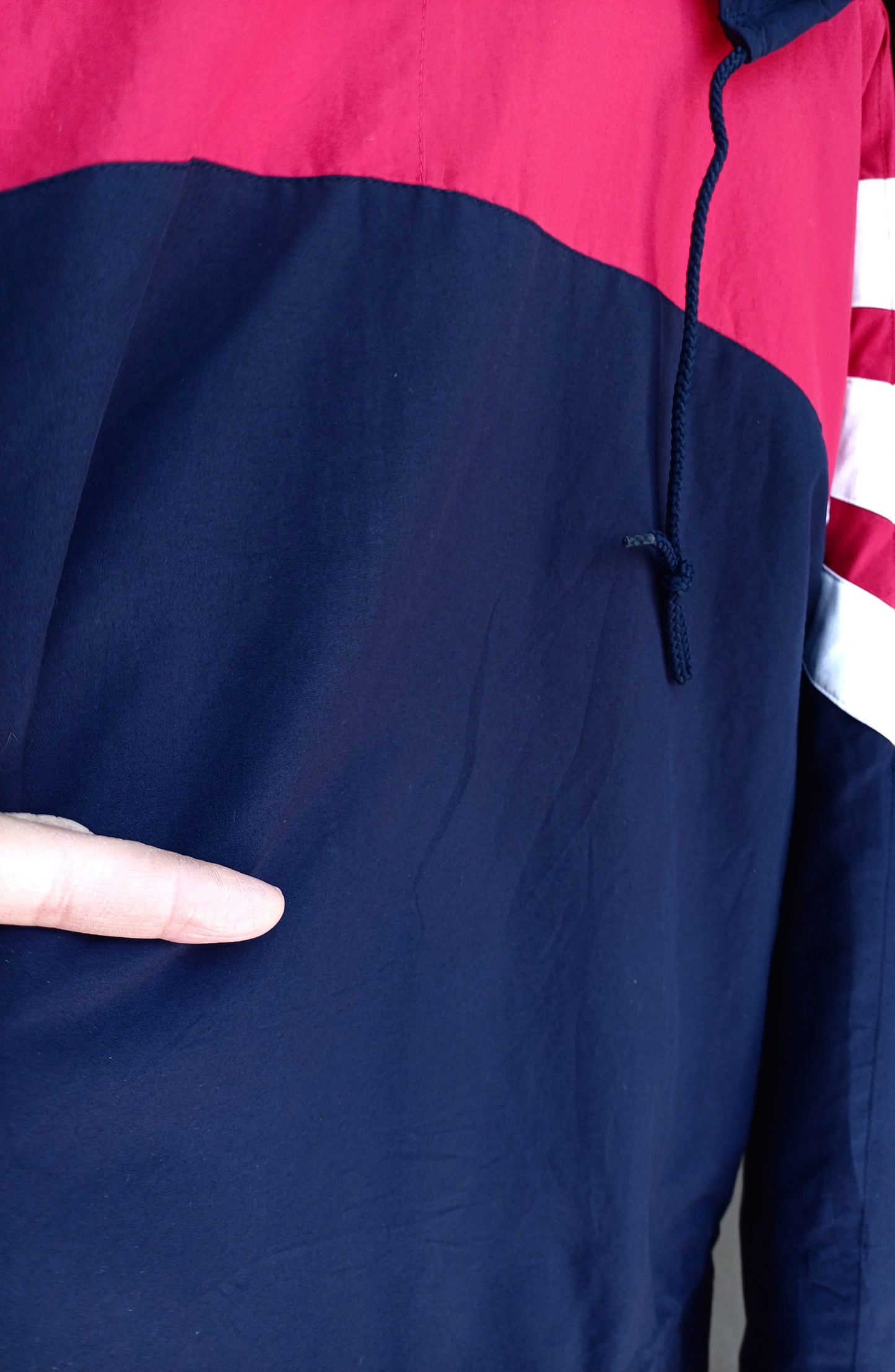 Vintage 90s Adidas Bench Coat Long Padded Jacket Mens M