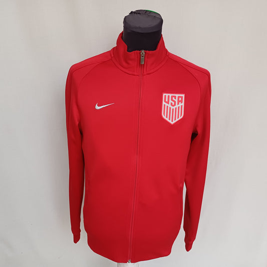 USA National Team Nike Football Training Track Top Jacket Mens S