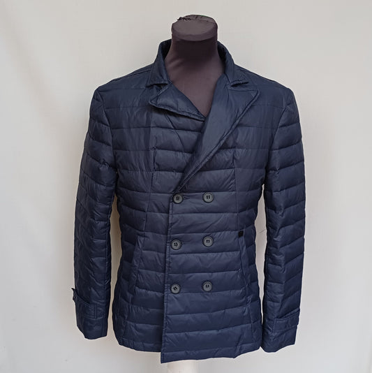 Anthony Morato Button Quilted Double Breasted Down Blazer Jacket Size EU 48/Mens M