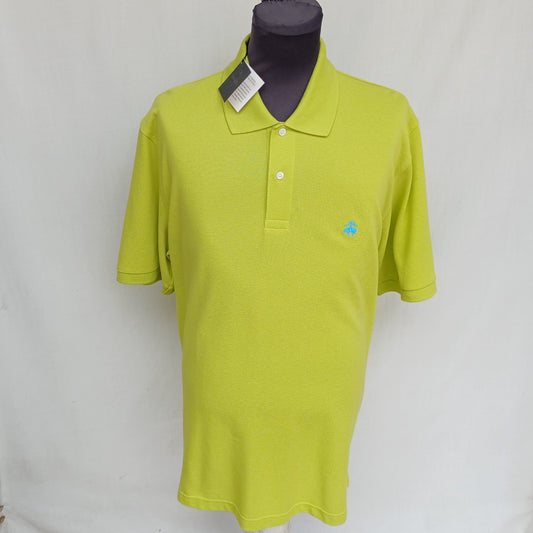 New With Tags Brooks Brothers Button Original Fit Performance Polo Shirt Mens L RRP $89